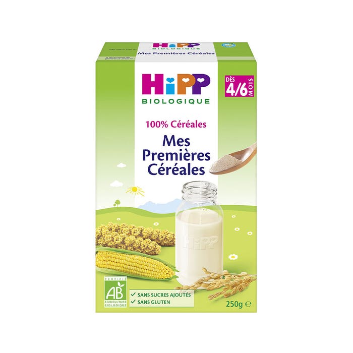 Hipp Mis Primeros Cereales Sin Gluten Bio Desde 4 A 6 Meses 250g