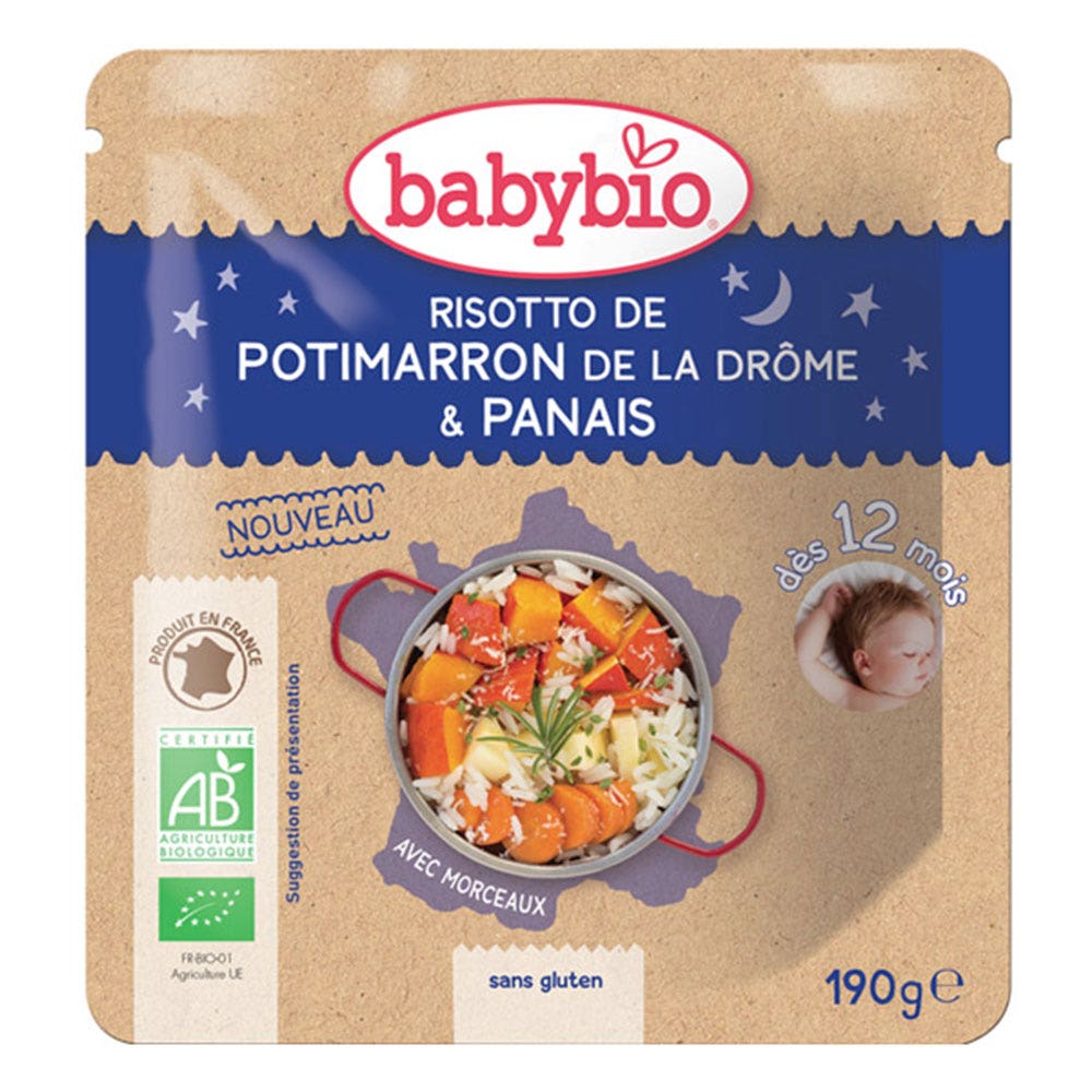 Babybio Sachet Soupe Bio Des 12 Mois 190g