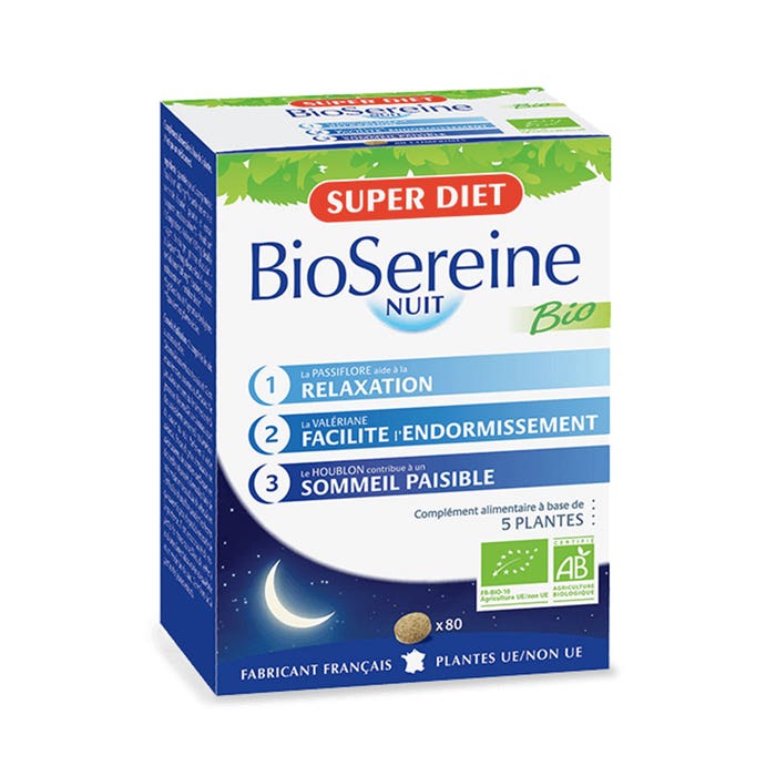 Biosereine Noche Bio 80 comprimidos Superdiet