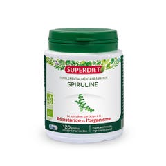 Superdiet Espirulina ecológica 120 cápsulas