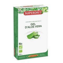Superdiet Aloe Vera Bio Mucilago 20 Ampollas 15ml