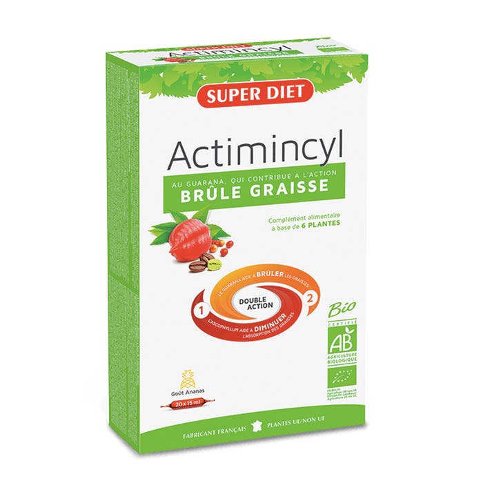 Actimincyl Organic 20 ampollas Superdiet