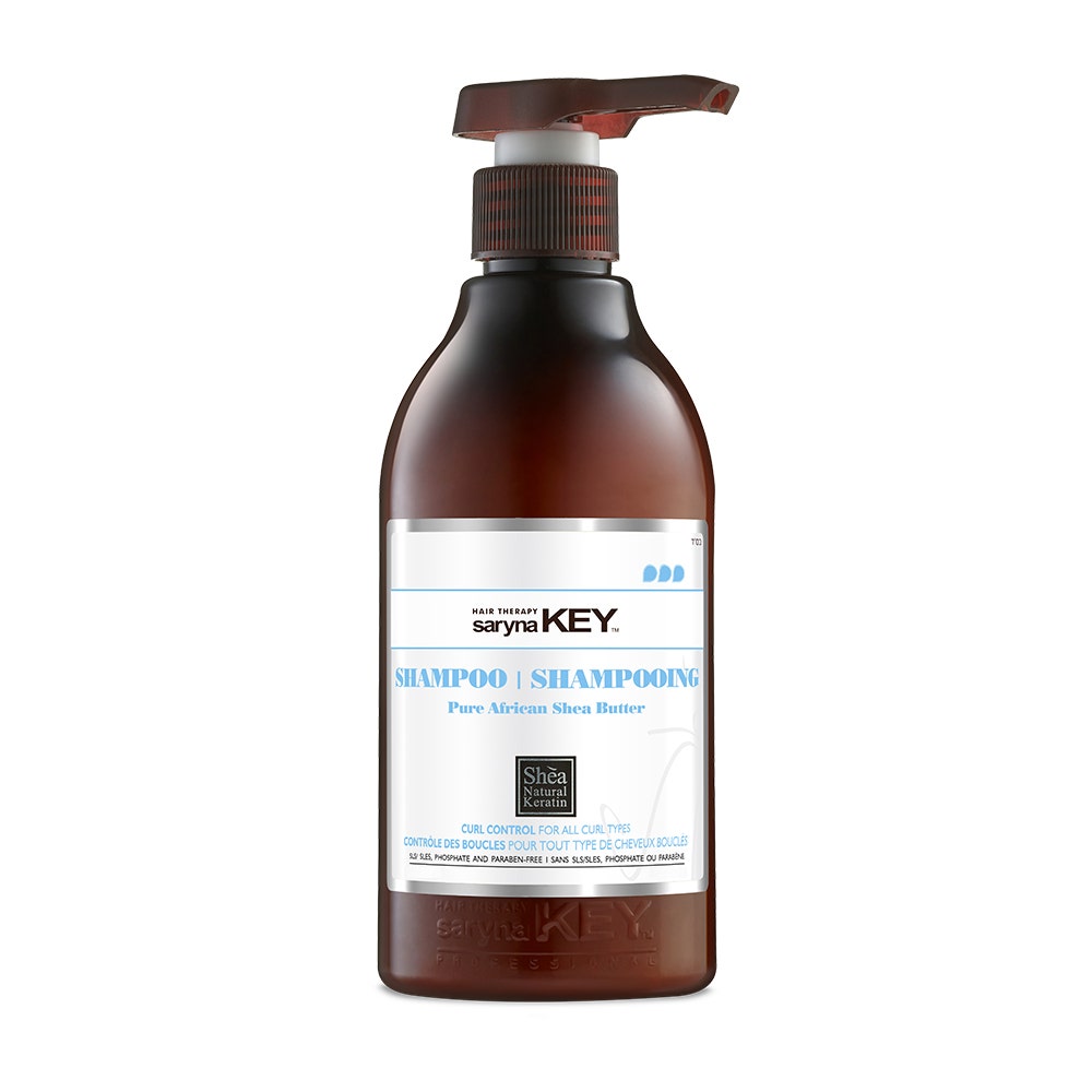 Saryna Key Pur Champú Control de Rizos Manteca de karité africana 300 ml