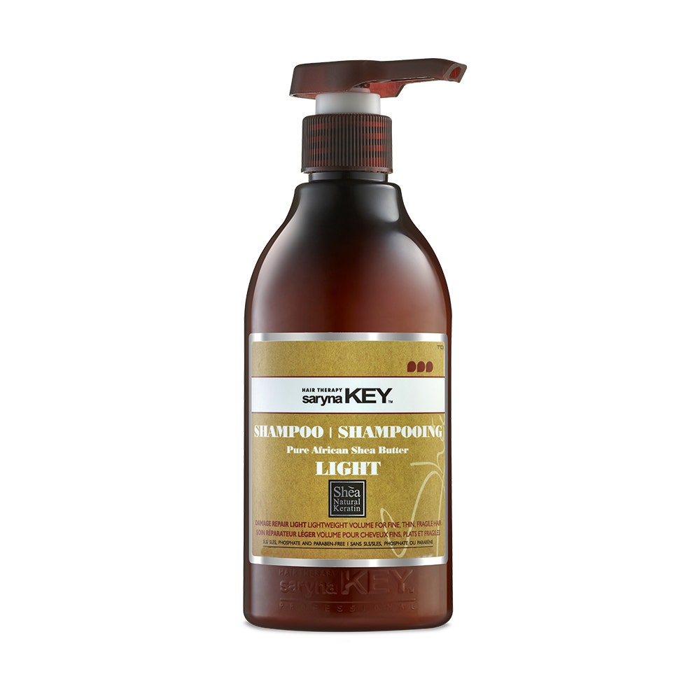 Saryna Key Damage Repair Champú reparador Light de Manteca de karité pura africana 300 ml