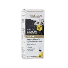 Herbesan Spray para la garganta con miel de Manuka Iaa10+ 25 ml