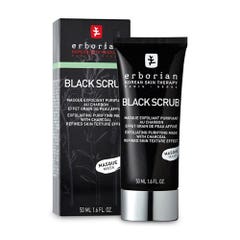 Erborian Black Scrub Mascarilla Exfoliante Purificante Con 50 ml