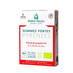 Ballot-Flurin Gomes Fortes Des Pyrenees Bio Miel Et Propolisnoire 30g
