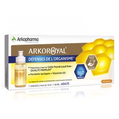 Arkopharma Arkoroyal Defensas del organismo jalea real 7 monodosis