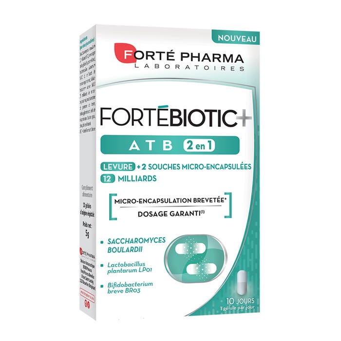 Fortebiotic+ 10 Cápsulas Forté Biotic Forté Pharma
