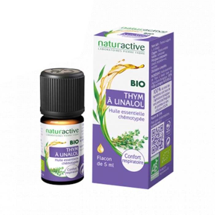 Naturactive Aceite Esencial Bio Tomillo Qt Linalol 5 ml