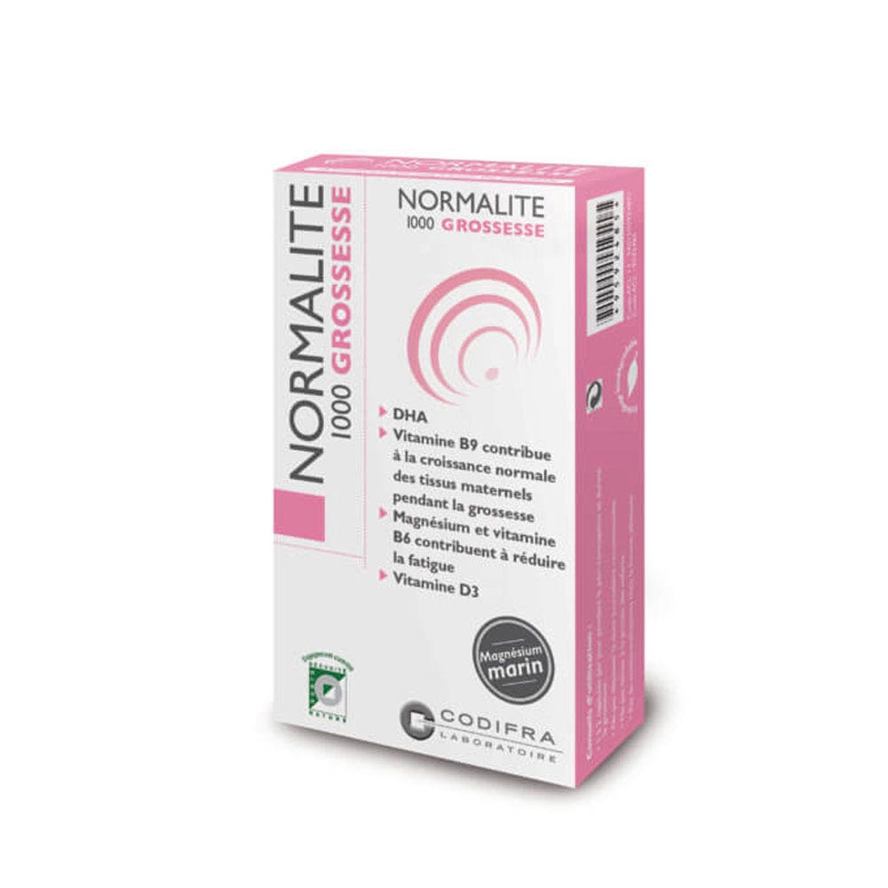 Codifra Normalite 1000 Embarazo 30 Cápsulas - Easypara