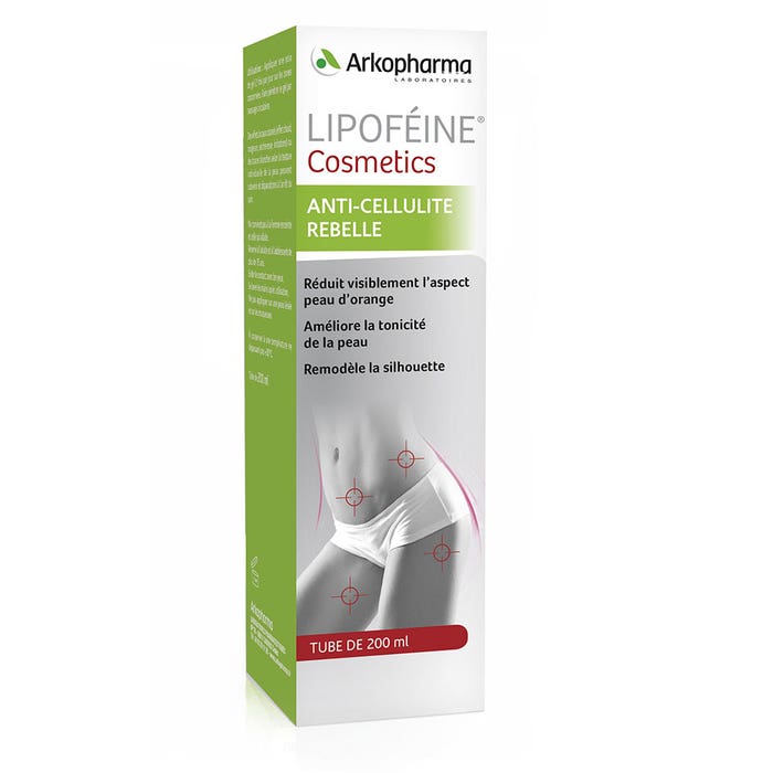Arkopharma Lipoféine Gel Anti Celulitis Rebelde 200ml