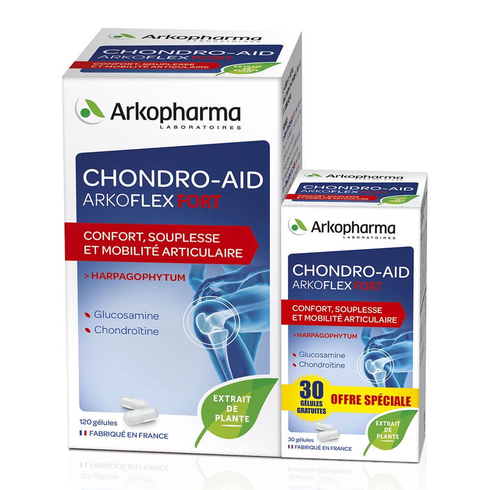 Arkopharma 120 Capsulas + 30 Capsulas Arkoflex Fort 120 + 30 gélules