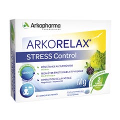 Arkopharma Arkorelax Estrés Control magnesio y vitamina B6 30 comprimés
