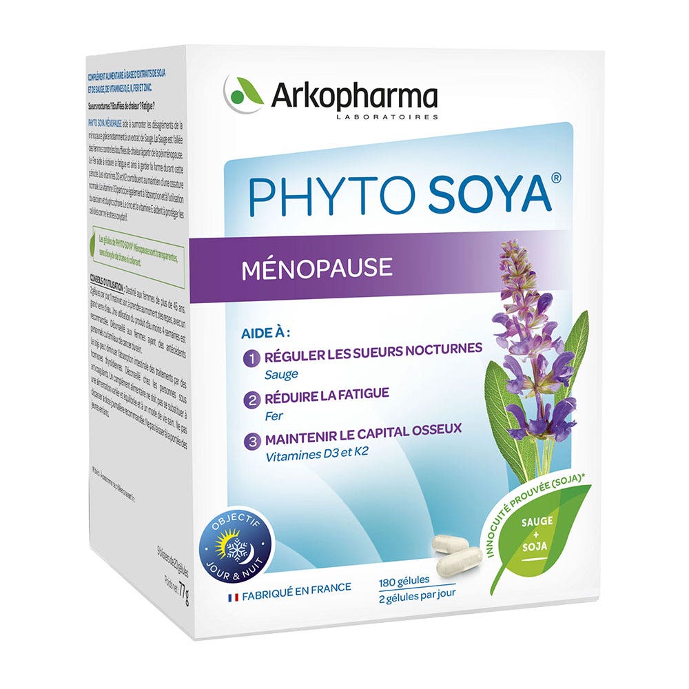 Arkopharma Fitosoya Menopausia 180 Cápsulas