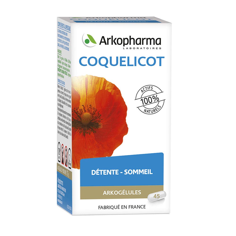 Arkopharma Arkocápsulas Amapola 45 Cápsulas