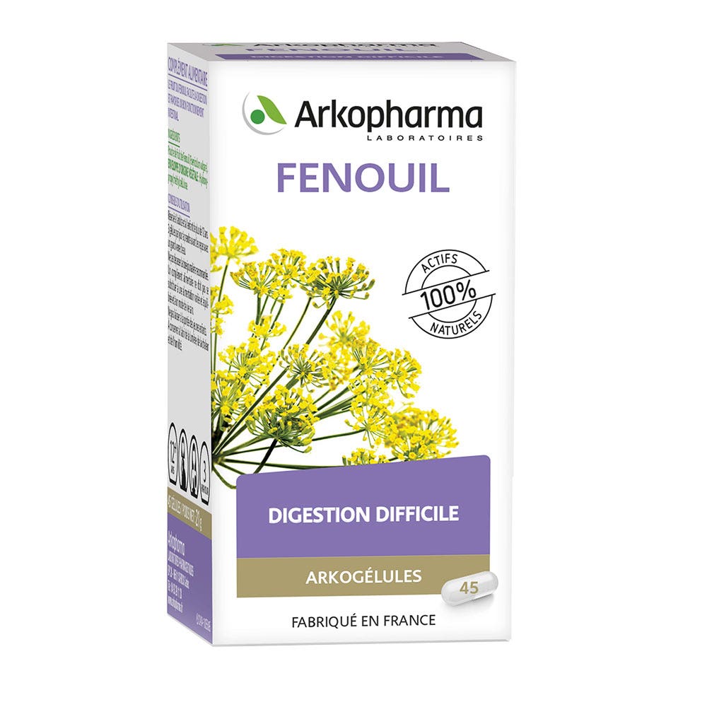 Arkopharma Arkocápsulas Hinojo 45 cápsulas 45 cápsulas