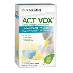 Arkopharma Activox Comprimidos Para Inhalar 20 Comprimidos 20 Comprimés Pour Inhalation