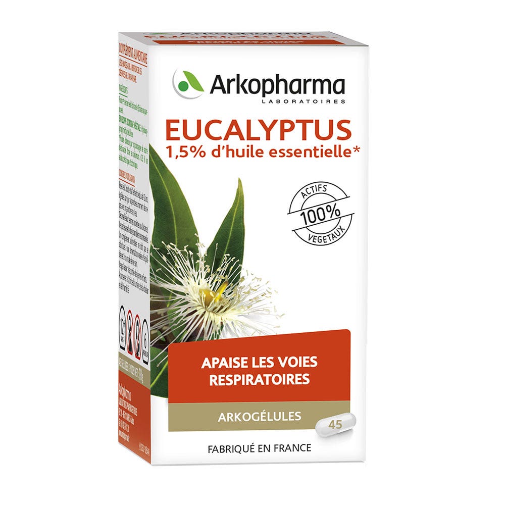 Arkopharma Arkocápsulas Arkocapsulas Eucalipto 45 Capsulas