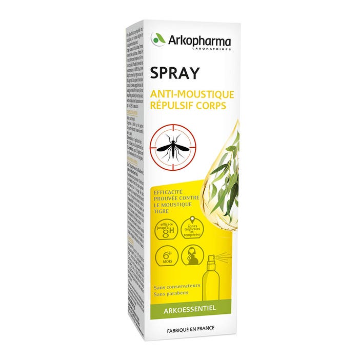 Arkopharma Arkoessentiel Arko Esencial Spray Antimosquitos Cuerpo 60ml