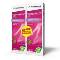 Arkopharma Veinoflux Veinoflux Gel Piernas Ligeras Bienestar Inmediato 2x150ml