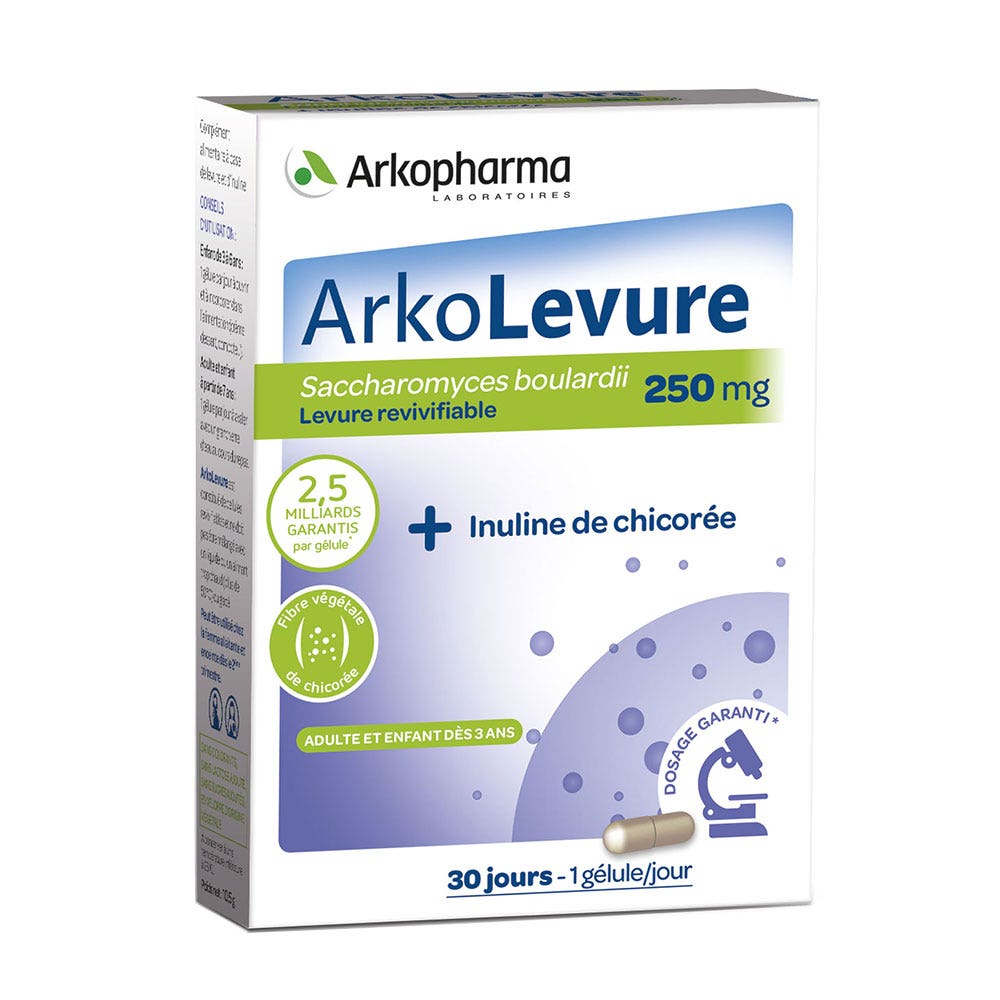 Arkopharma Arkolevura Inulina 30 cápsulas