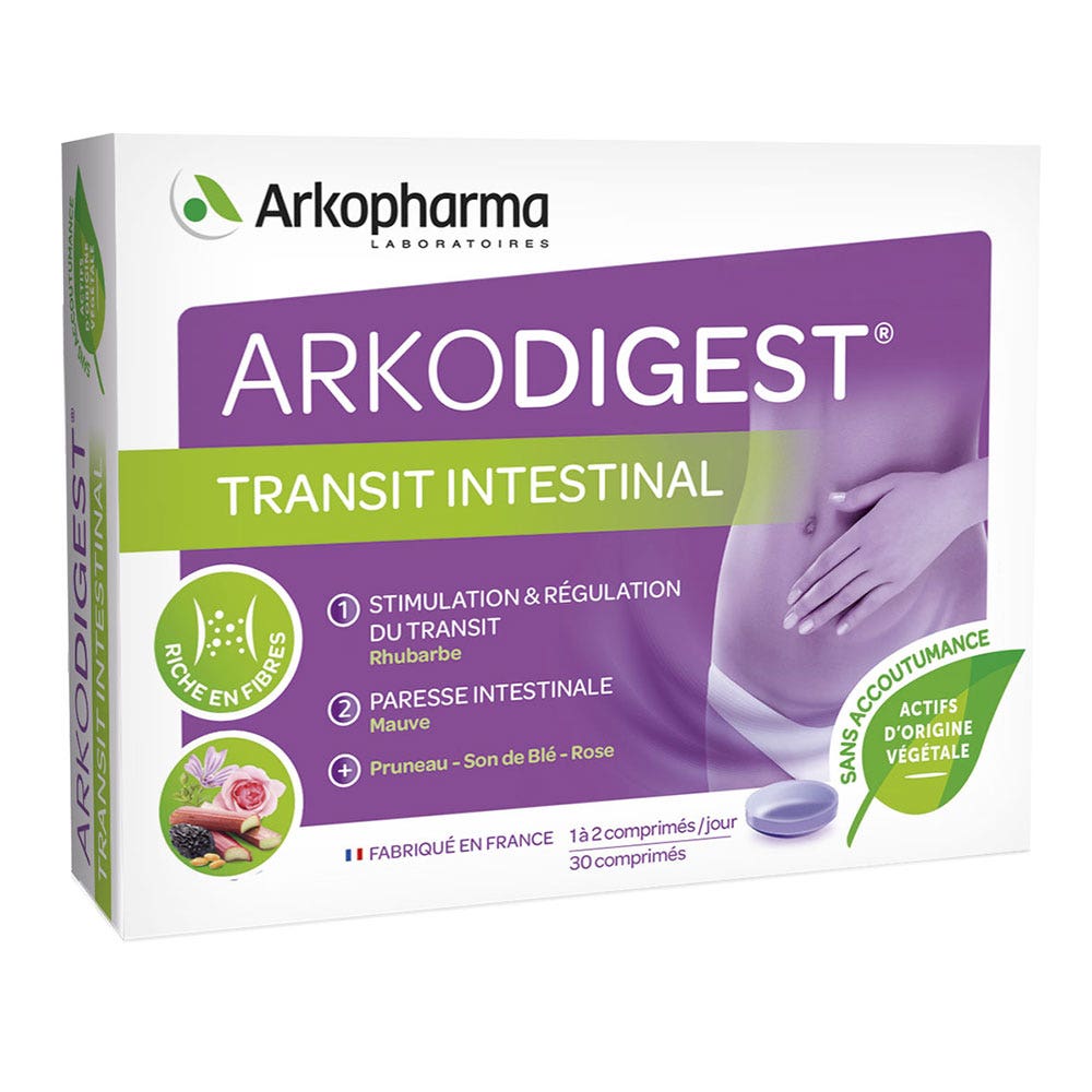 Arkopharma Arkodigest Transito Intestinal 30 Comprimidos