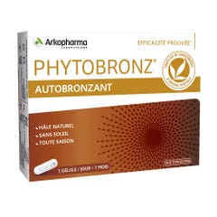 Arkopharma Phytobronz Phytobronz Autobronceador 30 Capsulas 30 gélules