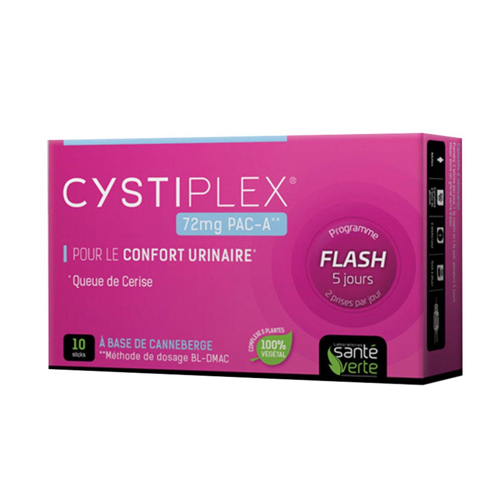 Sante Verte Cystiplex 10 sticks confort urinario 10 sticks
