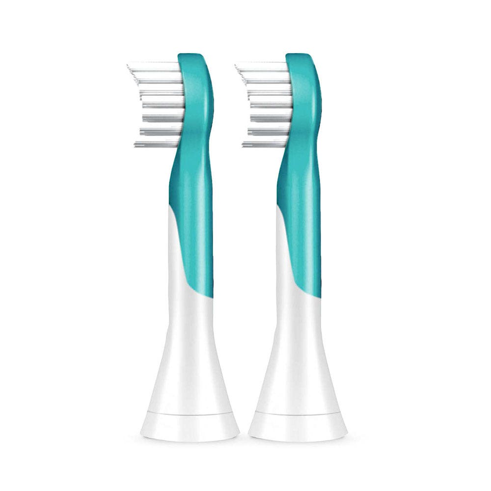 Philips Sonicare Cabezales de cepillo de dientes compactos para niños a partir de 3 año Hx6032/33 x2