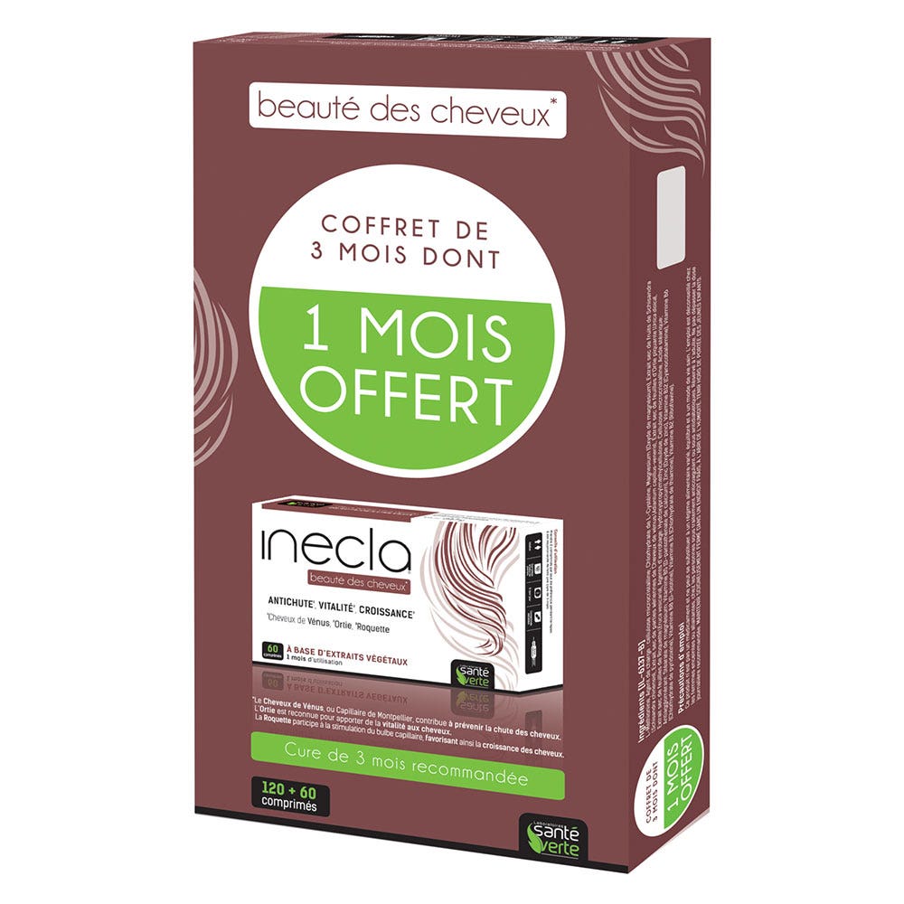 Sante Verte Belleza del Cabello Inecla 3x60 Comprimidos