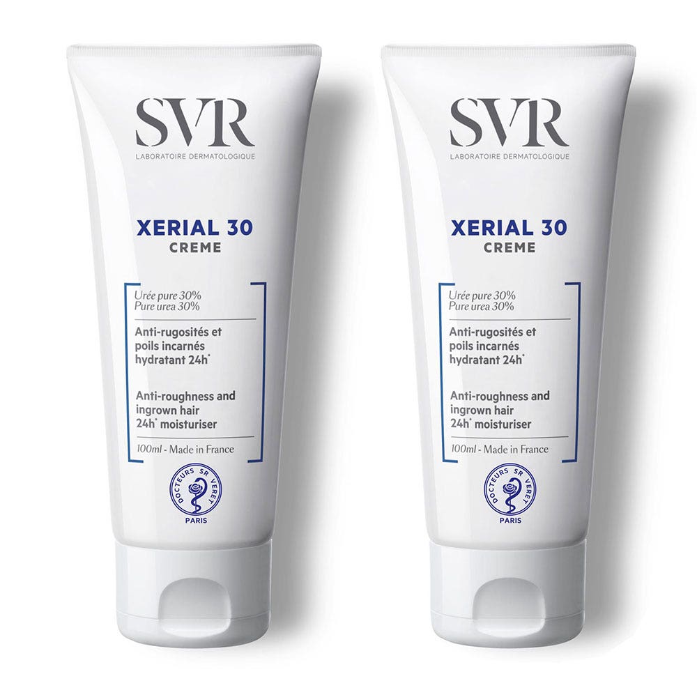 Svr Xerial Crema Anti-rugosidades y pelos enquistados hidratante 24h 2x100ml