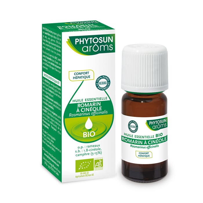 Aceite esencial de Romero Cineol Bio Aroma 10 ml Phytosun Aroms