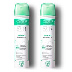Svr Spirial Spray Vegetal Desodorante Antitranspirante 48h 2x75 ml