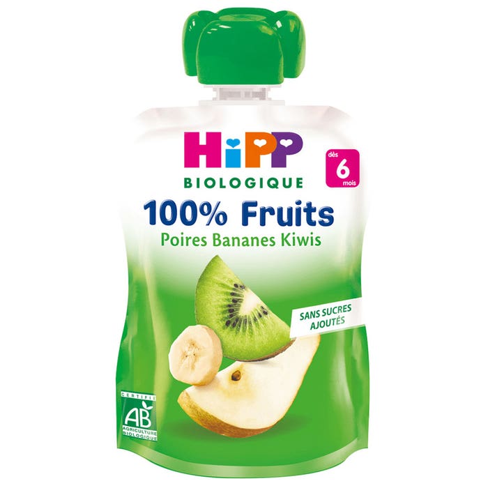 Hipp Bolsitas 100% Fruta A Partir De 6 Meses 90g