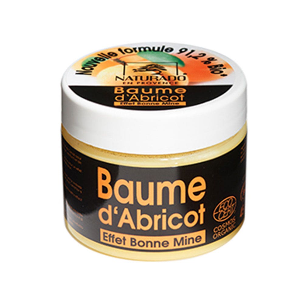 Naturado Bálsamo de albaricoque ecológico para un brillo saludable 30 ml