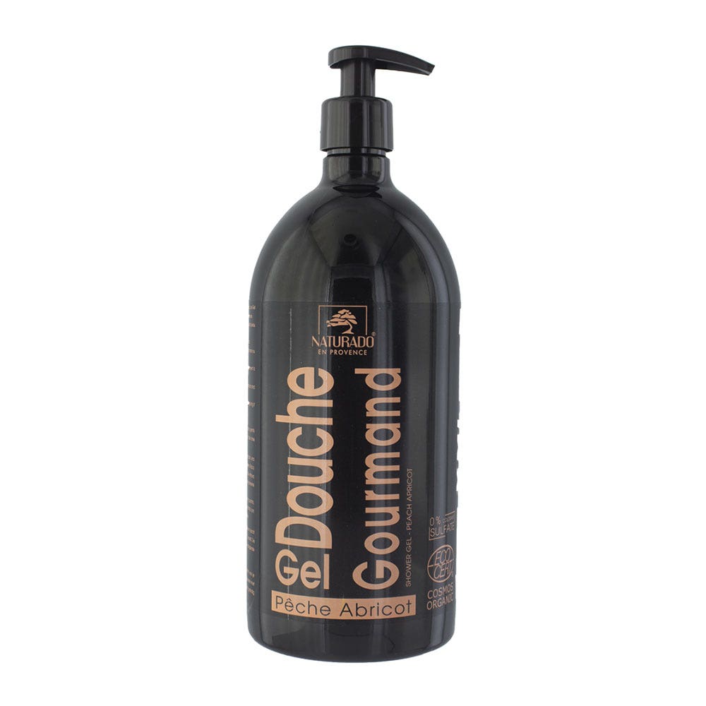 Naturado Peche Abricot Organic Gel ducha 1l