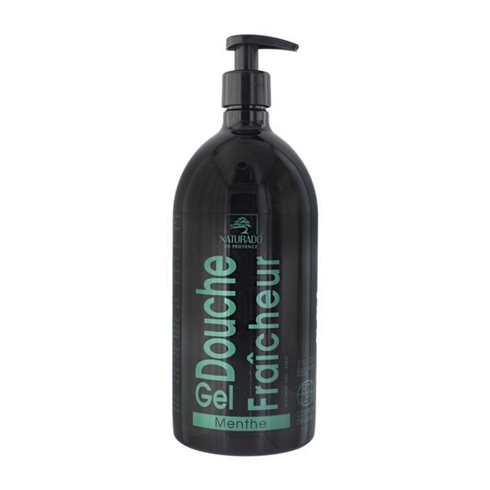 Naturado Gel Douche Fraicheur Menthe Bio 1l