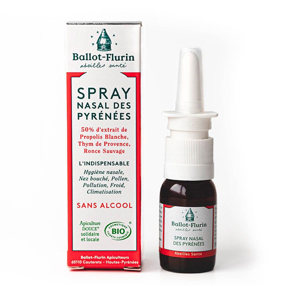 Ballot-Flurin Spray Nasal Des Pyrenees Hygiene Nasale Quotidienne 15ml