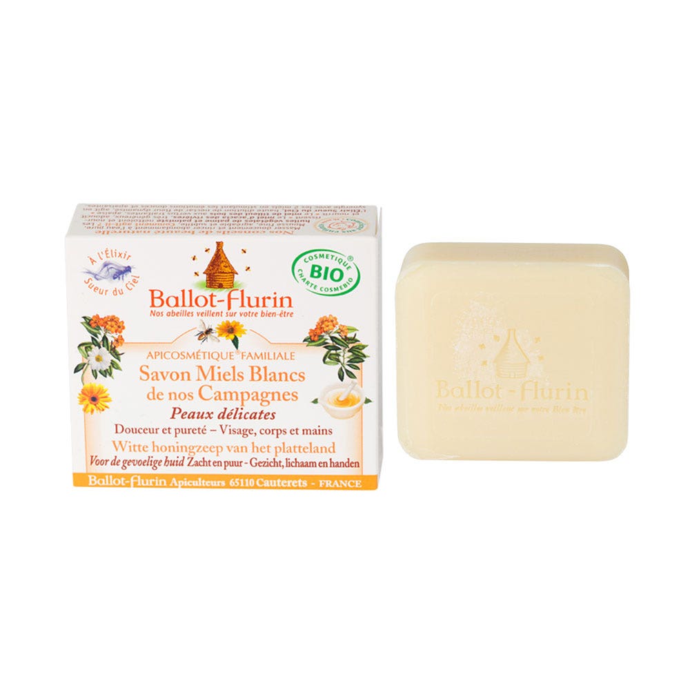 Ballot-Flurin Jabon Mieles Blancas De Nuestros Campos Pieles Delicadas Bio 100g
