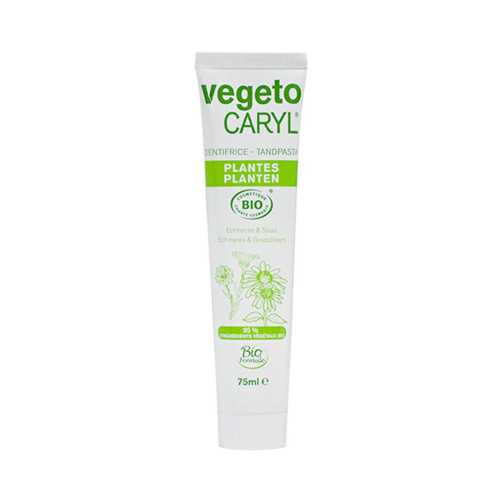Vegeto Caryl PASTA DE DIENTES BIO CON 7 PLANTAS 75 ml