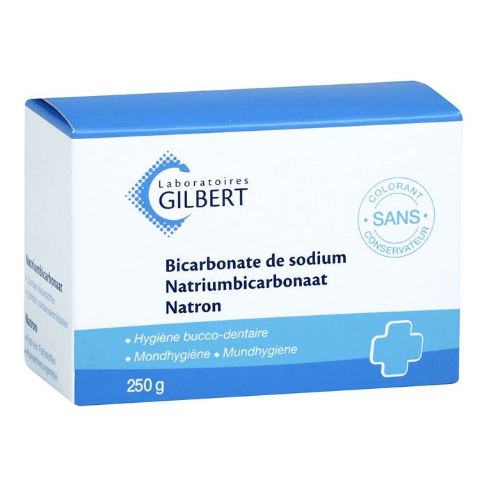 Bicarbonato sódico 250 mg Gilbert
