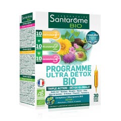 Santarome Programa Ultra Detox Bio Détox globale 30 Ampollas