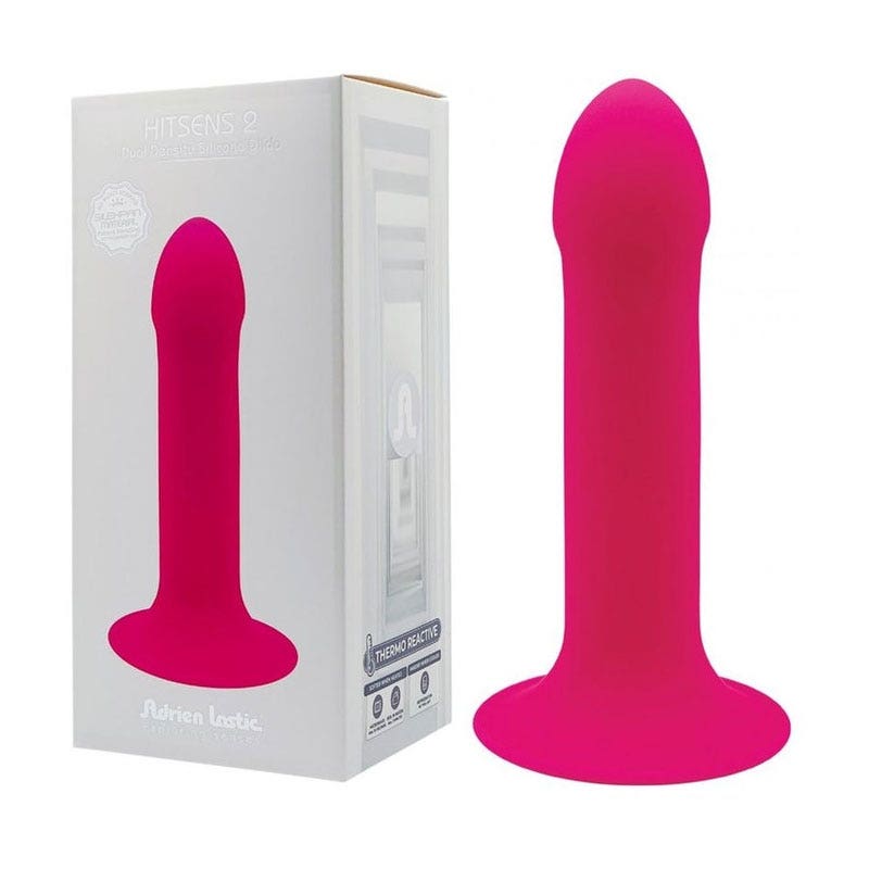 Adrien Lastic Dildo Con Ventosa Silicona Fucsia