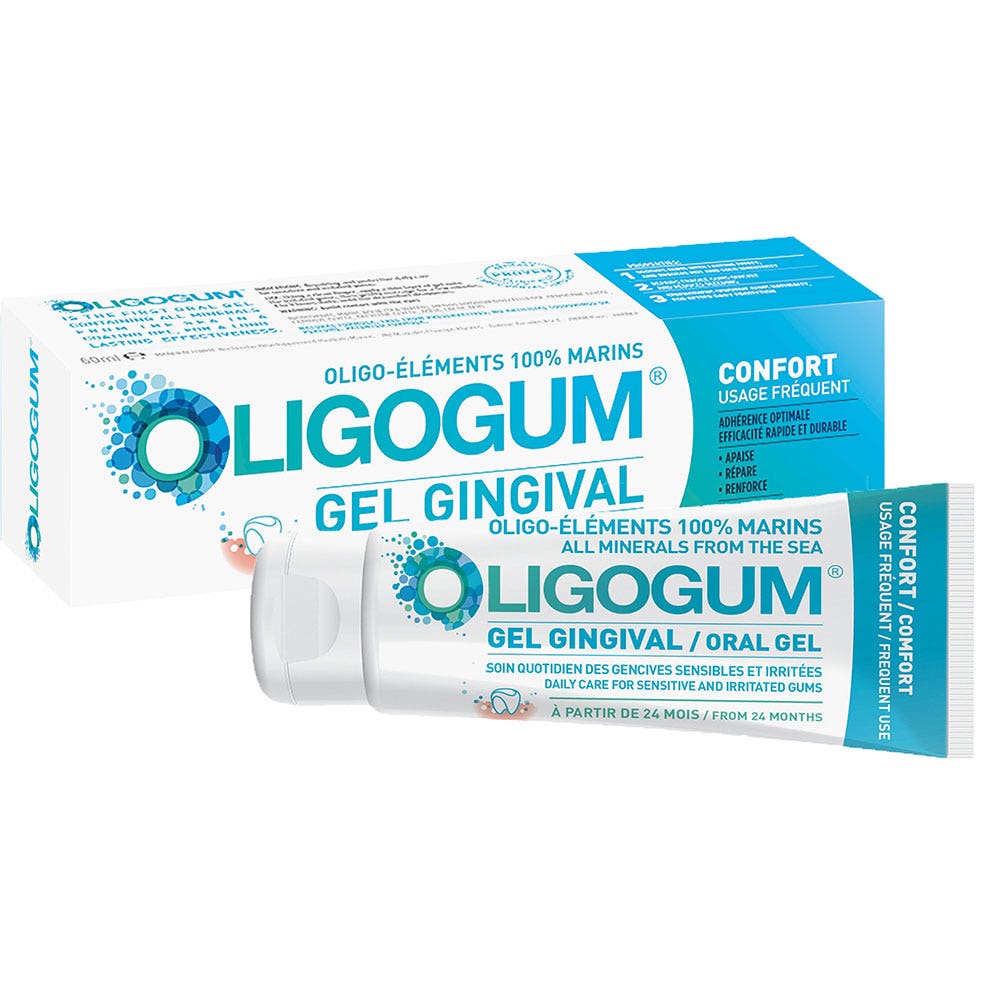 Crinex Gel Gingival Oligogum Confort Uso Frecuente 60ml