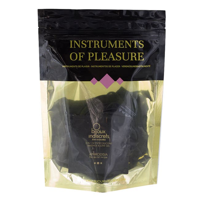 Instrumentos de placer violeta 3 accesorios con lubricante Bijoux indiscrets