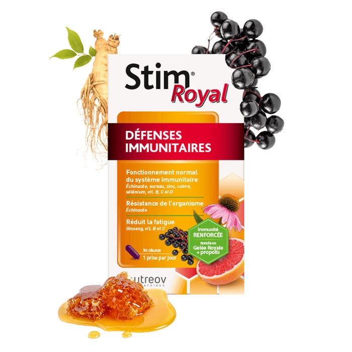 Defensas inmunitarias 30 comprimidos Stim Royal Nutreov