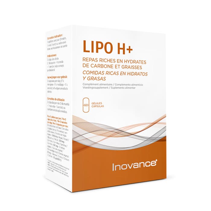Inovance Lipo H+ 60 Comprimidos