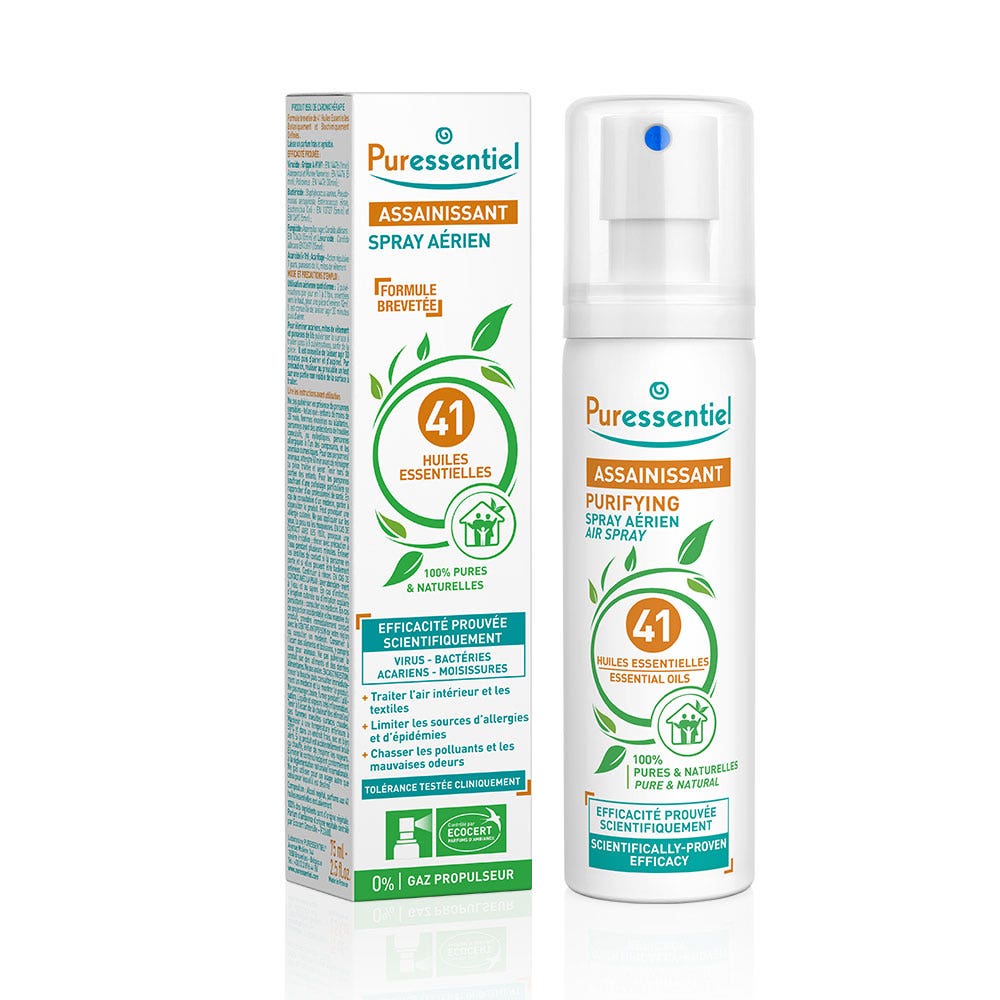 Puressentiel Saneamiento Aerosol con 41 Aceites esenciales 75 ml