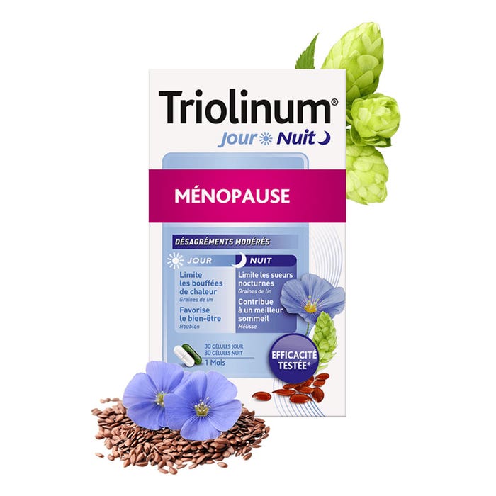 Menopausia día/noche 60 cápsulas Triolinum Nutreov
